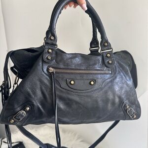 Authentic Balenciaga city Bag – Black